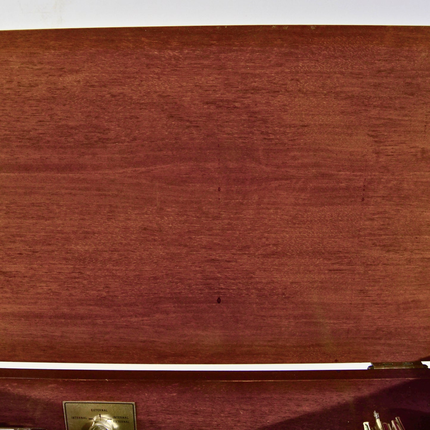 Console Stereo Admiral Con Giradischi In Legno Massello Anni 50
