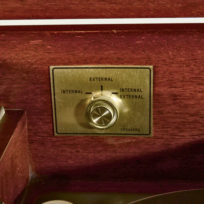 Console Stereo Admiral Con Giradischi In Legno Massello Anni 50