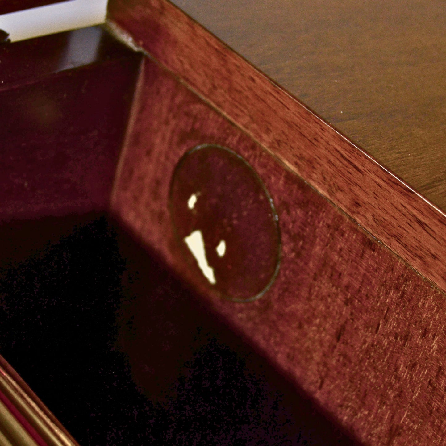 Console Stereo Admiral Con Giradischi In Legno Massello Anni 50