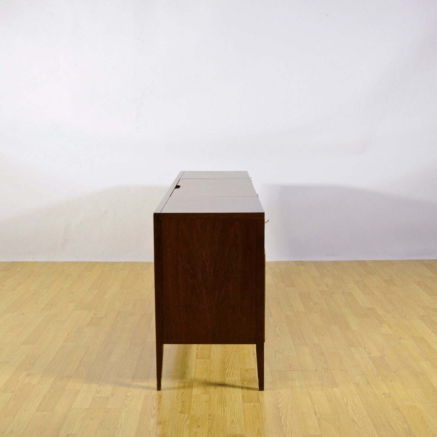 Console Stereo Admiral Con Giradischi In Legno Massello Anni 50