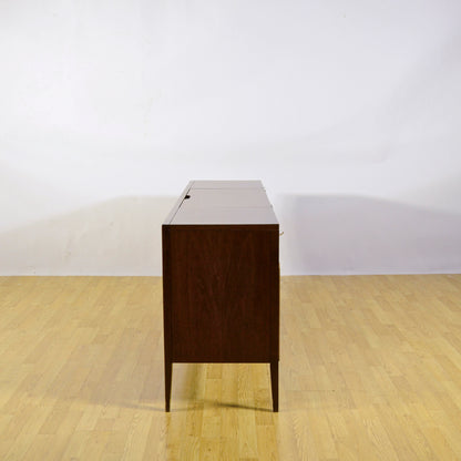 Console Stereo Admiral Con Giradischi In Legno Massello Anni 50
