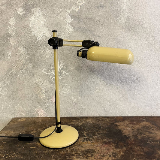 Lampada Multidirezione Postmoderna Regolabile In Altezza Di Produzione Italiana Degli Anni 80