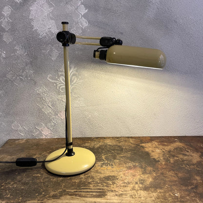 Lampada Multidirezione Postmoderna Regolabile In Altezza Di Produzione Italiana Degli Anni 80