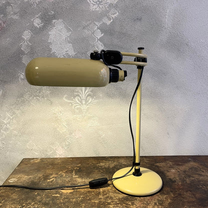 Lampada Multidirezione Postmoderna Regolabile In Altezza Di Produzione Italiana Degli Anni 80