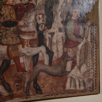 raffigurazione tipo strappo a muro stile antico