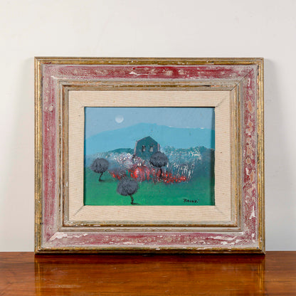 quadro olio su tela Manlio Bacosi