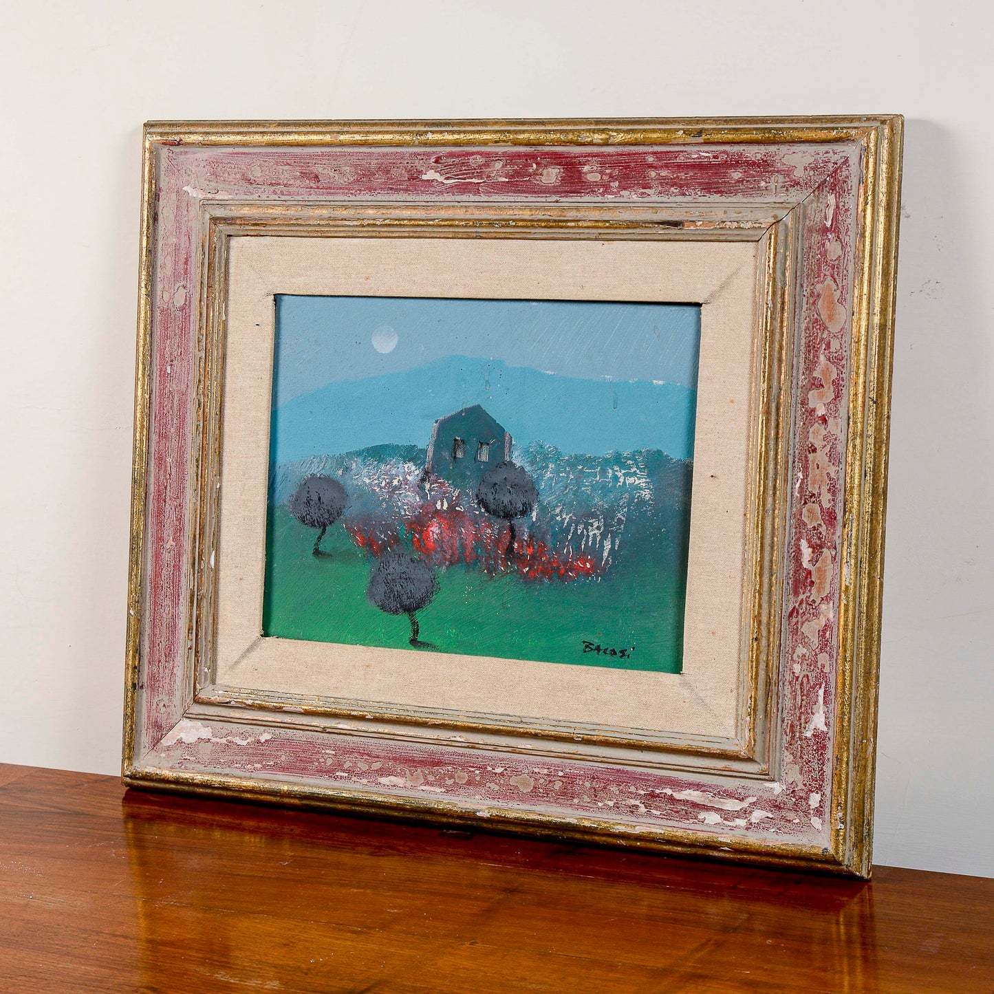 quadro olio su tela Manlio Bacosi