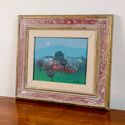 quadro olio su tela Manlio Bacosi