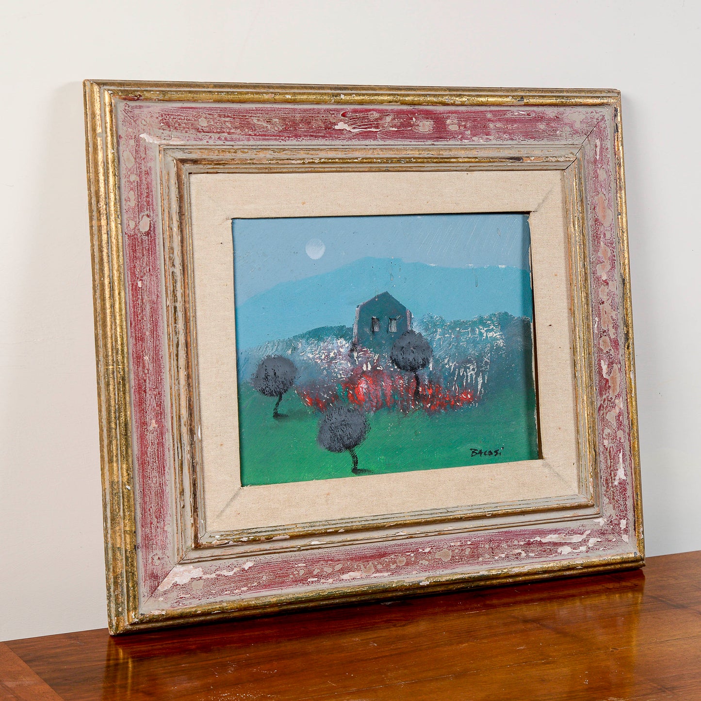 quadro olio su tela Manlio Bacosi