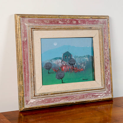 quadro olio su tela Manlio Bacosi