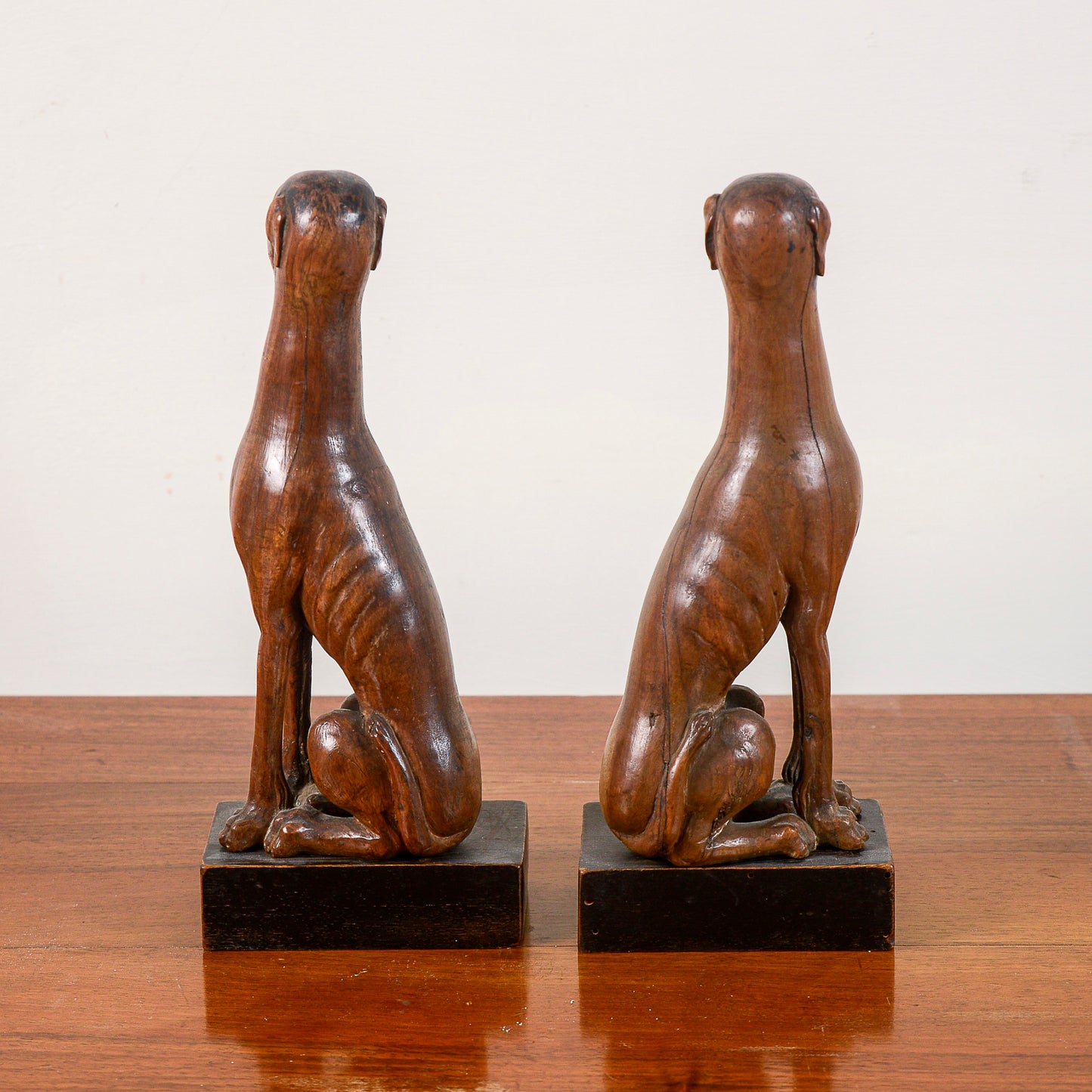 statua coppia di cani decorazioni art deco