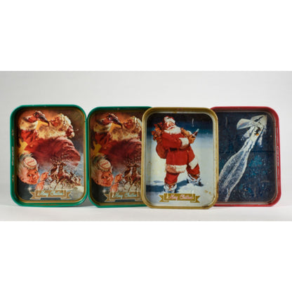 Set vassoi metallici  pubblicitari Italia 1960