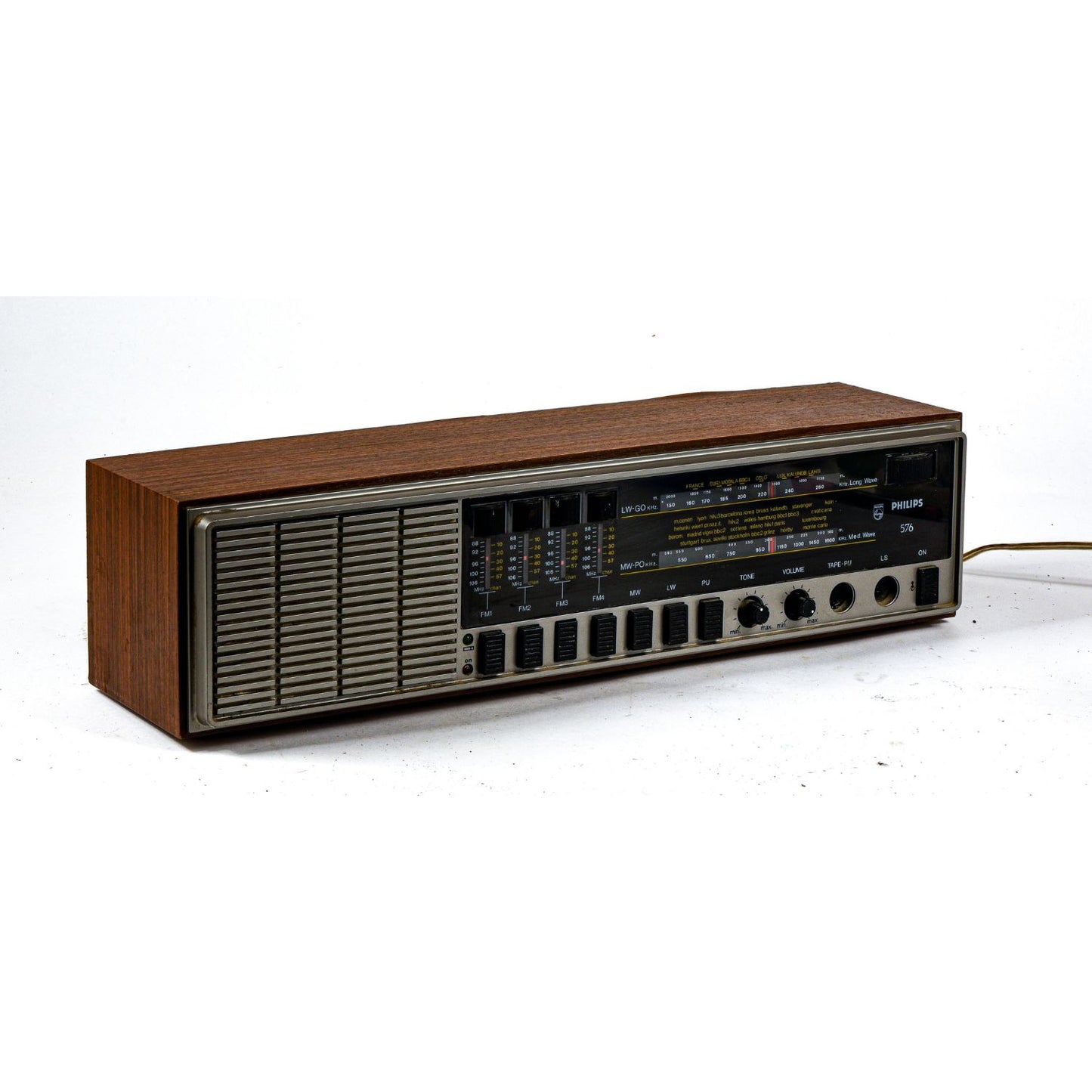 Radio da tavolo  marca Philips mod 576 funzionante anni 70