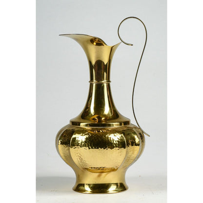 Portaombrelli  in ottone sbalzato a mano B. Bellotto designer  Italia 1990
