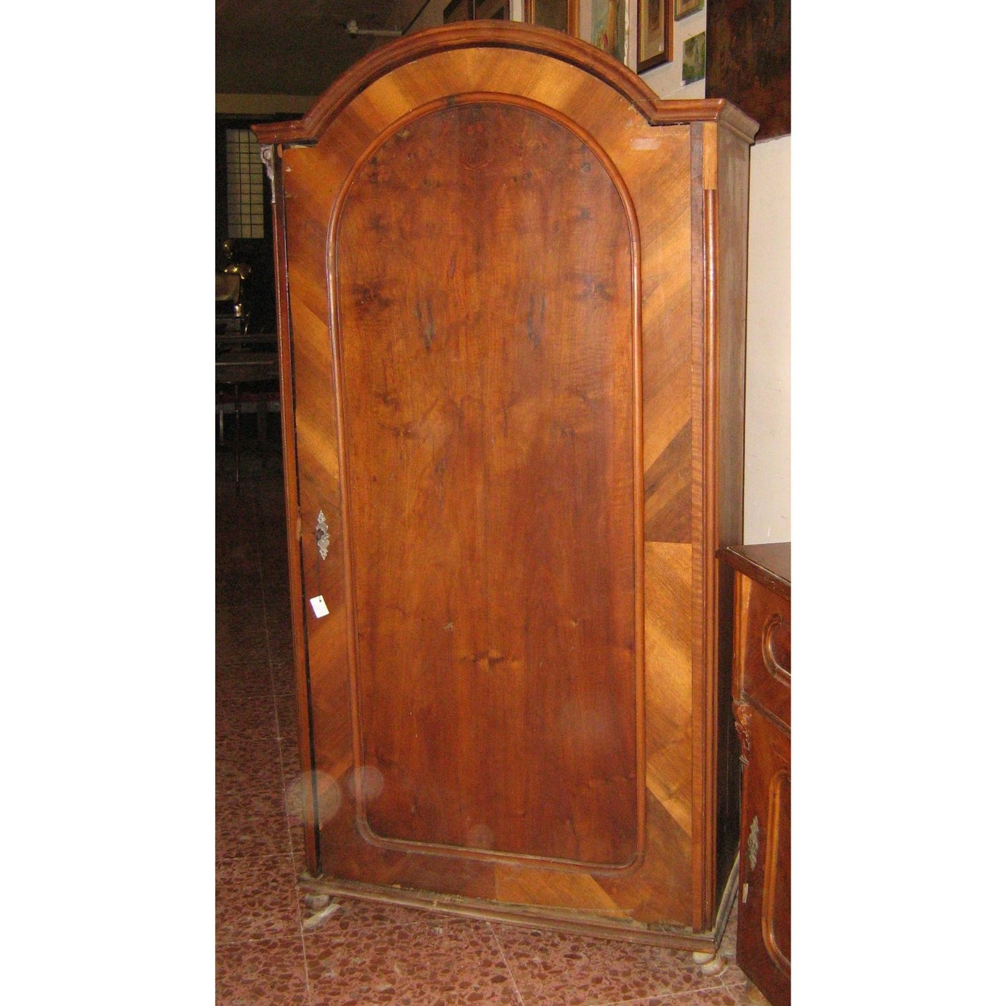Armadio a 1 anta epoca 1800 in noce