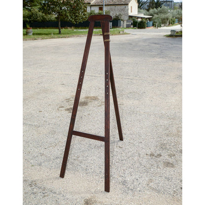 Cavalletto da pittore per quadri in legno senza perni Italia epoca primo 900