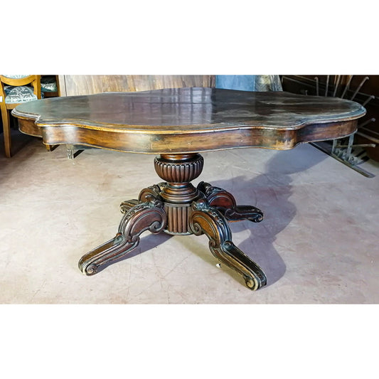 TAVOLINO DA THE A BISCOTTO FRANCESE EPOCA FINE '800