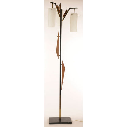 Piantana vintage  lampada da terra Stilnovo 1970