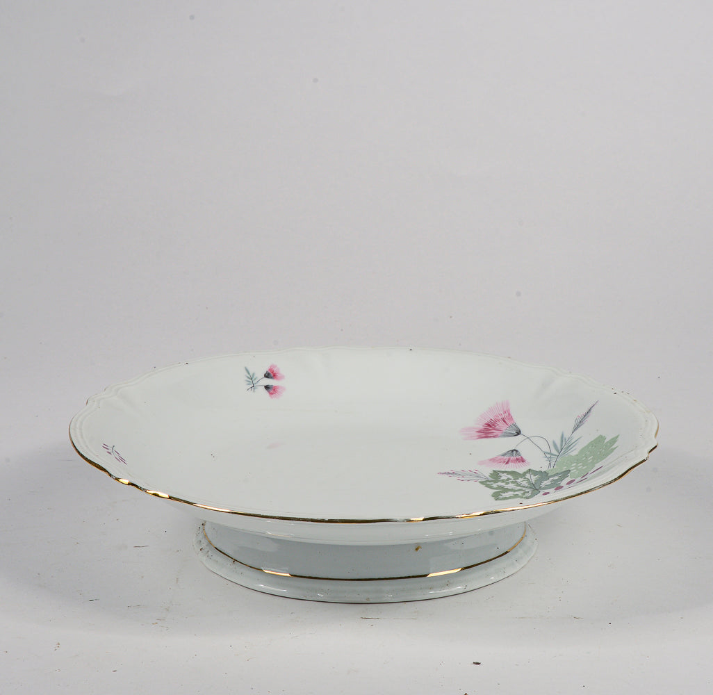 Centrotavola alzatina in ceramica firmata ditta mitterteich bavaria 86