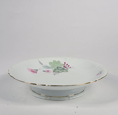 Centrotavola alzatina in ceramica firmata ditta mitterteich bavaria 86