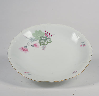 Centrotavola alzatina in ceramica firmata ditta mitterteich bavaria 86