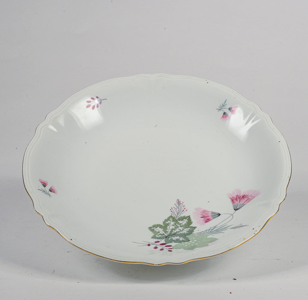 Centrotavola alzatina in ceramica firmata ditta mitterteich bavaria 86