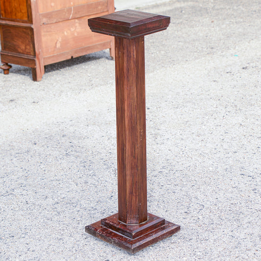Colonna in legno portavaso Italia epoca metà del 900