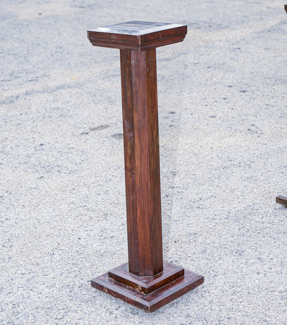 Colonna in legno portavaso Italia epoca metà del 900