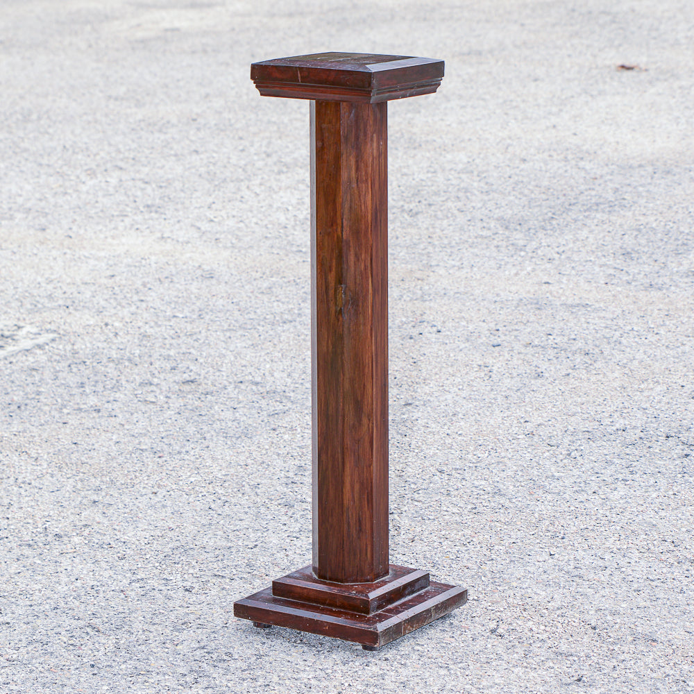 Colonna in legno portavaso Italia epoca metà del 900