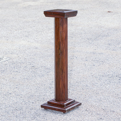 Colonna in legno portavaso Italia epoca metà del 900