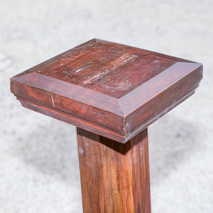 Colonna in legno portavaso Italia epoca metà del 900