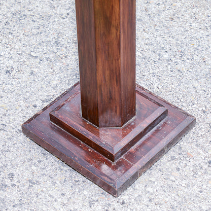 Colonna in legno portavaso Italia epoca metà del 900