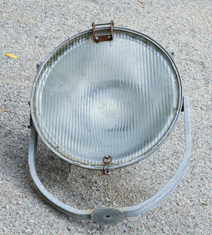 Faro da ferrovia proiettore 1500 FS CARIBONI Italia 1960