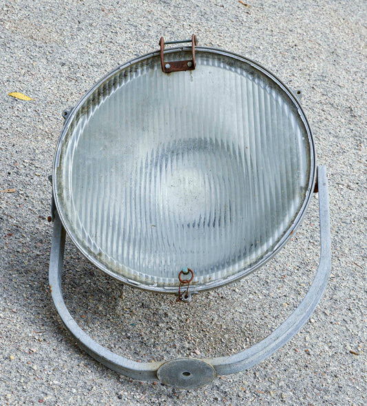 Faro da ferrovia proiettore 1500 FS CARIBONI Italia 1960