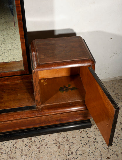 Toletta con specchio anni 20 Italia Art Deco'
