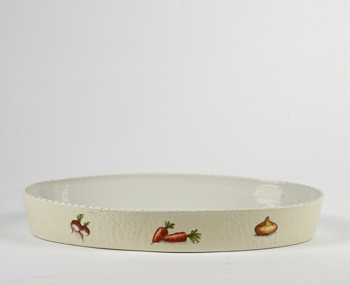 Pirofila vassoio in ceramica ditta Piroskn