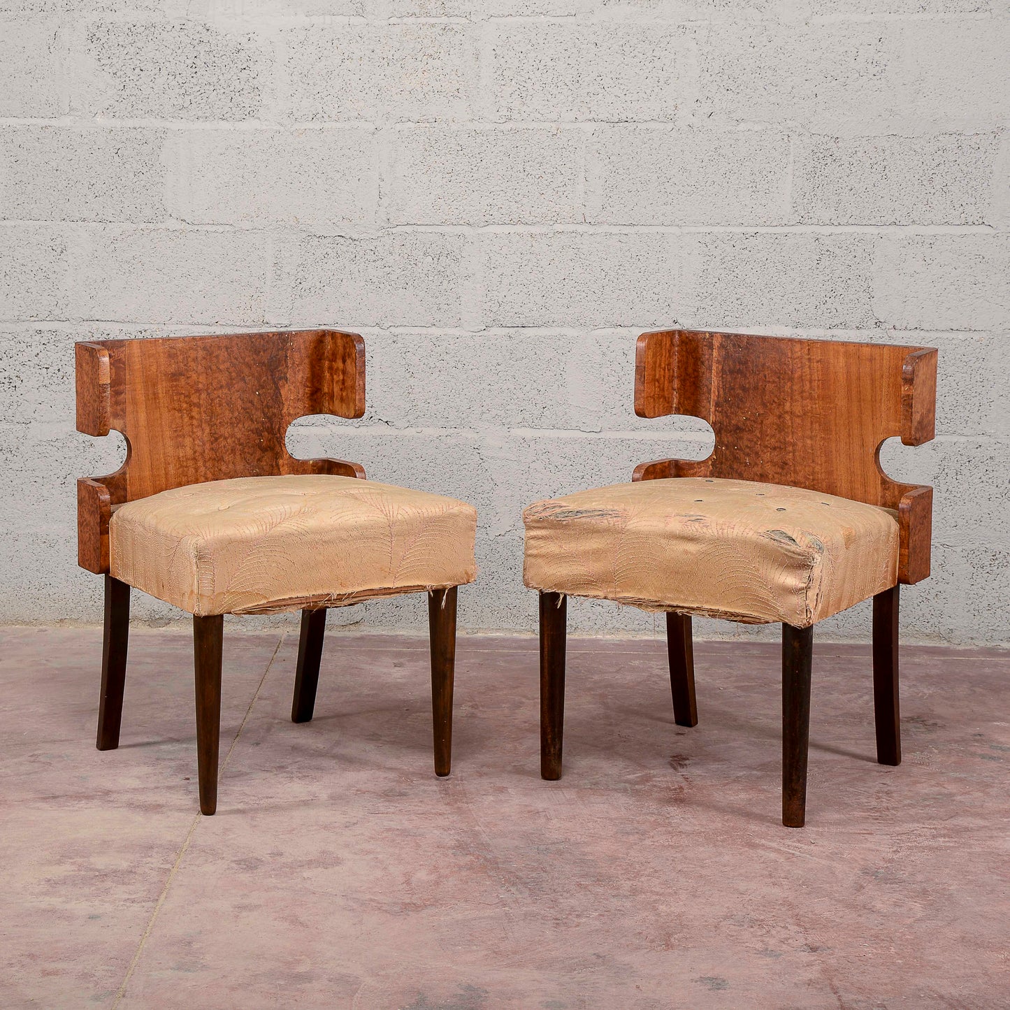 poltrone art deco Italia 1920