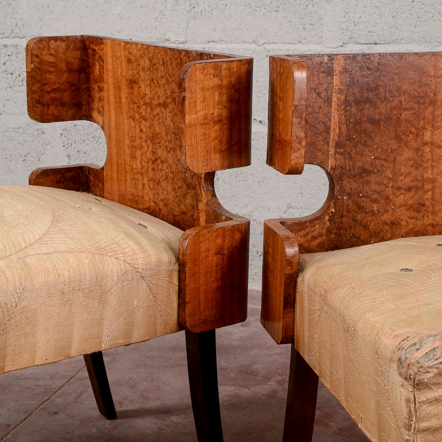 poltrone art deco Italia 1920