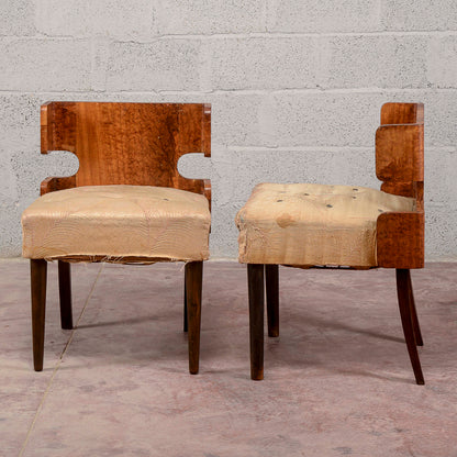 poltrone art deco Italia 1920