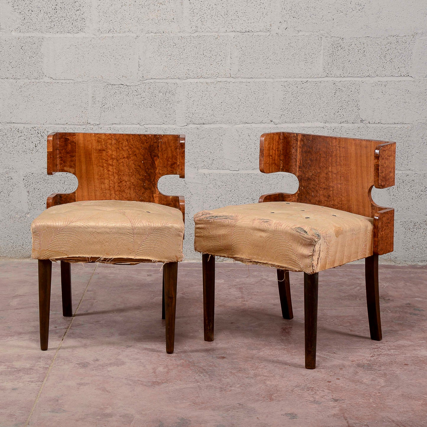 poltrone art deco Italia 1920