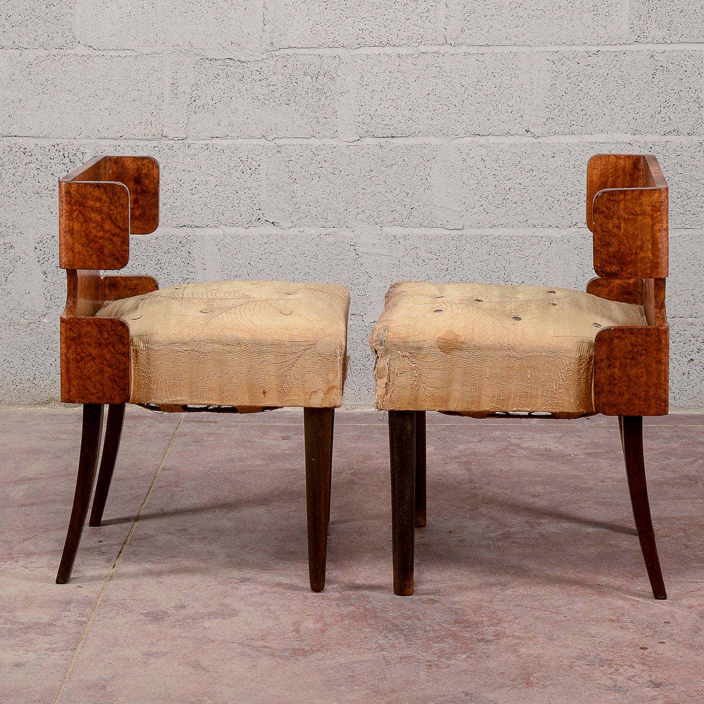 poltrone art deco Italia 1920