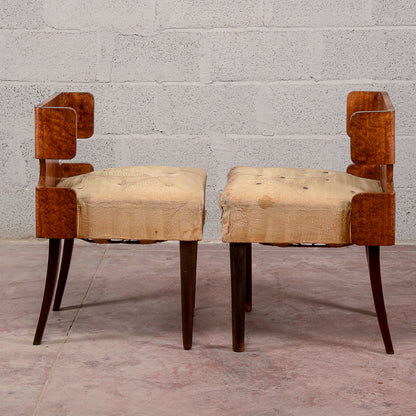 poltrone art deco Italia 1920