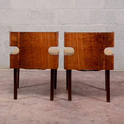 poltrone art deco Italia 1920