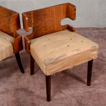 poltrone art deco Italia 1920
