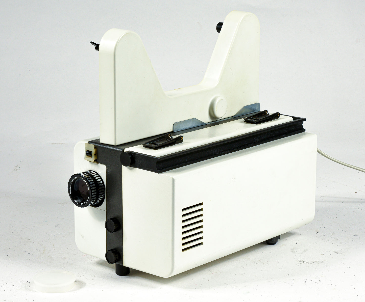proiettore marca noris universal con scatola oiginale bianco plastica e metallo