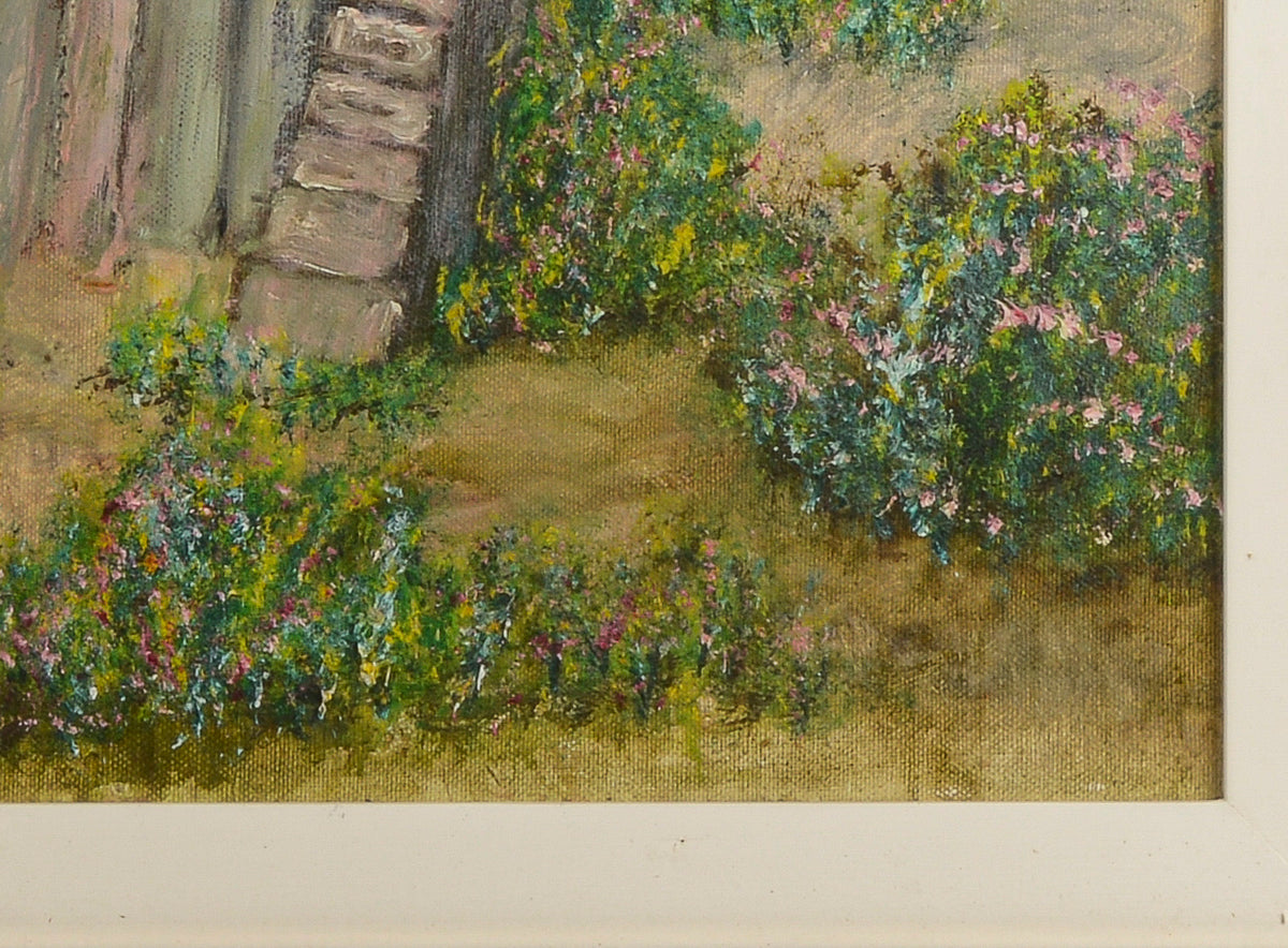 Quadro veduta costiera anni 80
