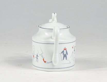 Zuccheriera Richard Ginori per Lazzaroni serie il circo di Gio Ponti  1950
