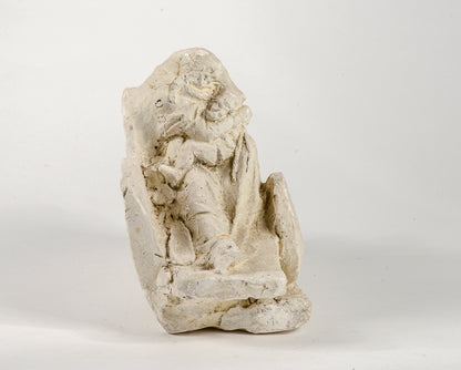 statua scultura in gesso firmata amore