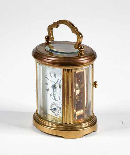 Sveglia orologio cappuccina Mattew Norman London con chiave Italia 1950