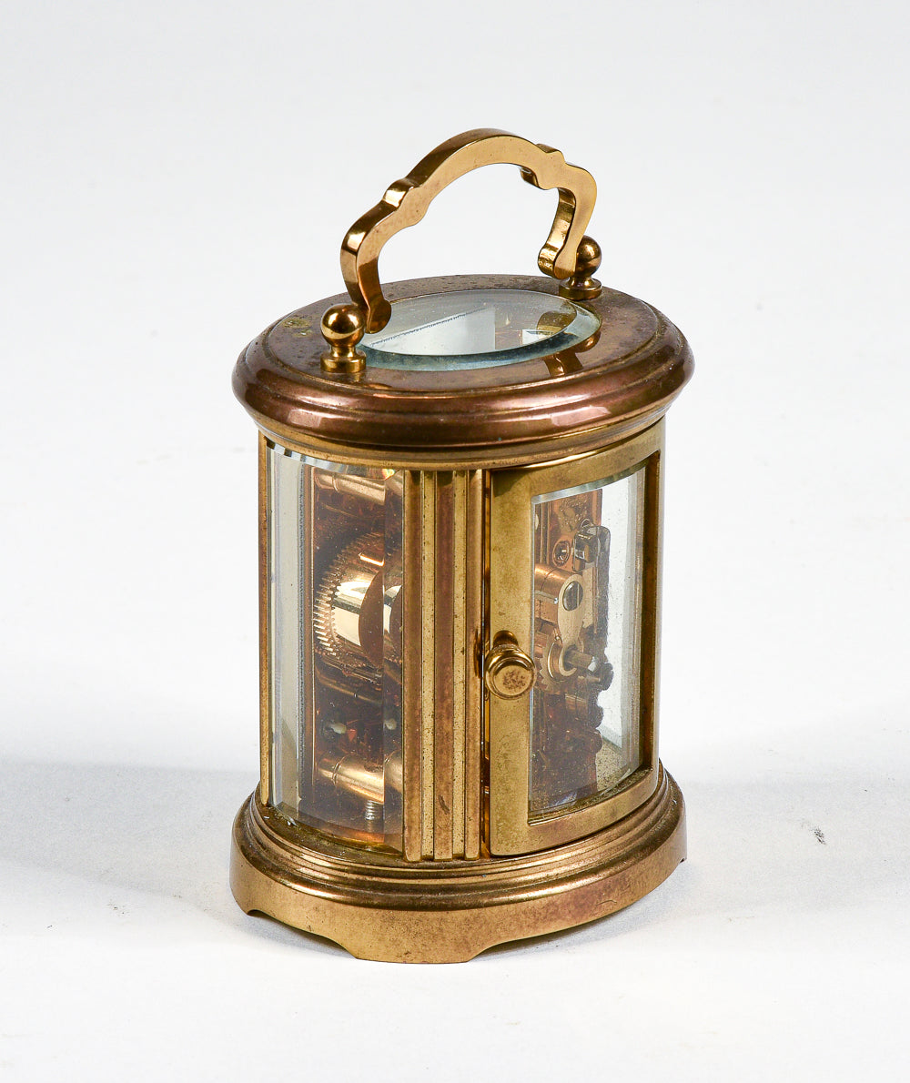 Sveglia orologio cappuccina Mattew Norman London con chiave Italia 1950